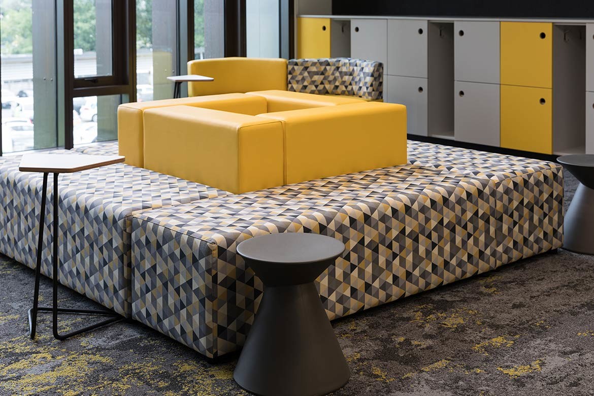 Buro Seating supplied a selection of seating for Saint Kentigern Boys' School