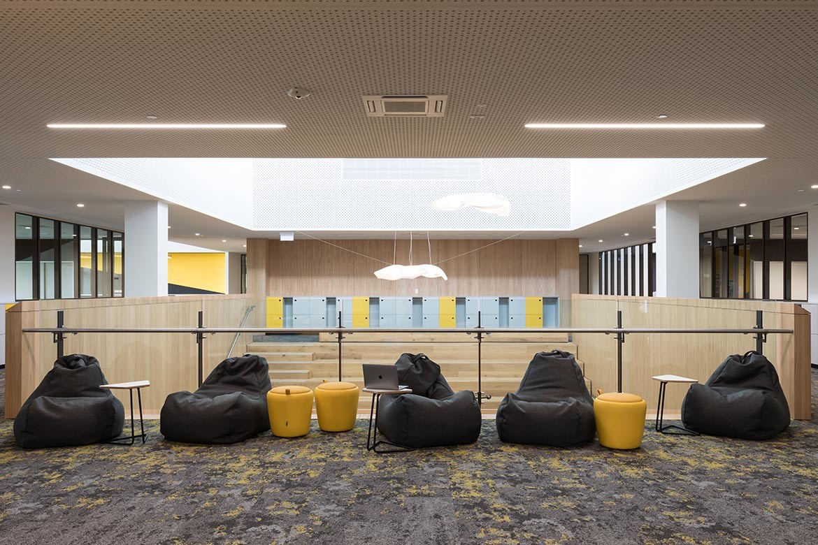 Buro Seating supplied a selection of seating for Saint Kentigern Boys' School