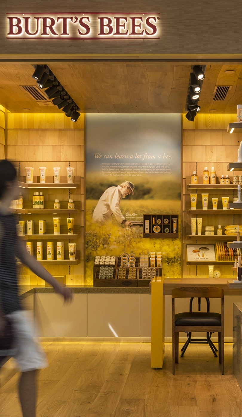 Burt’s Bees by Landini Associates, photography by Ross Honeysett.