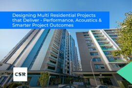 Designing Multi‑Residential Projects that Deliver – Performance, Acoustics & Smarter Project Outcomes