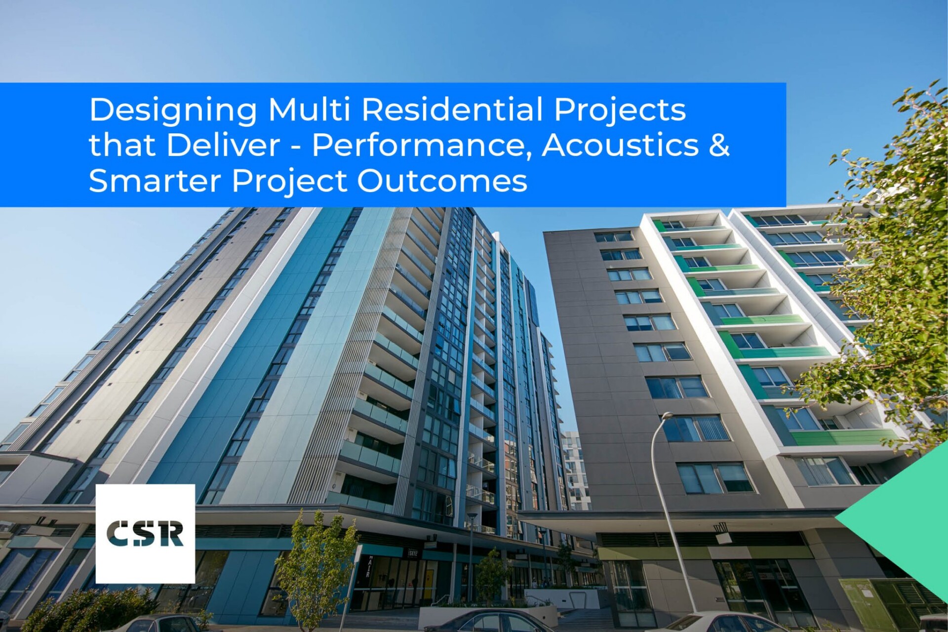 Designing Multi‑Residential Projects that Deliver – Performance, Acoustics & Smarter Project Outcomes