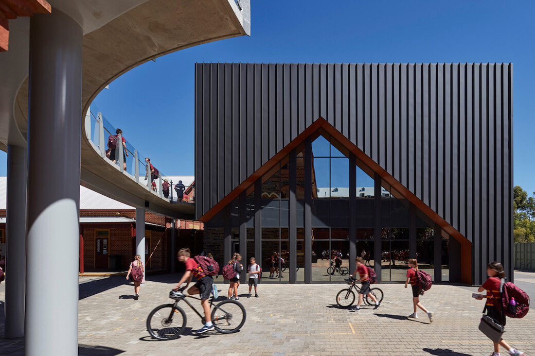 Therese Sweeny Music Centre at Cabra Dominican College designed by Russell and Yelland