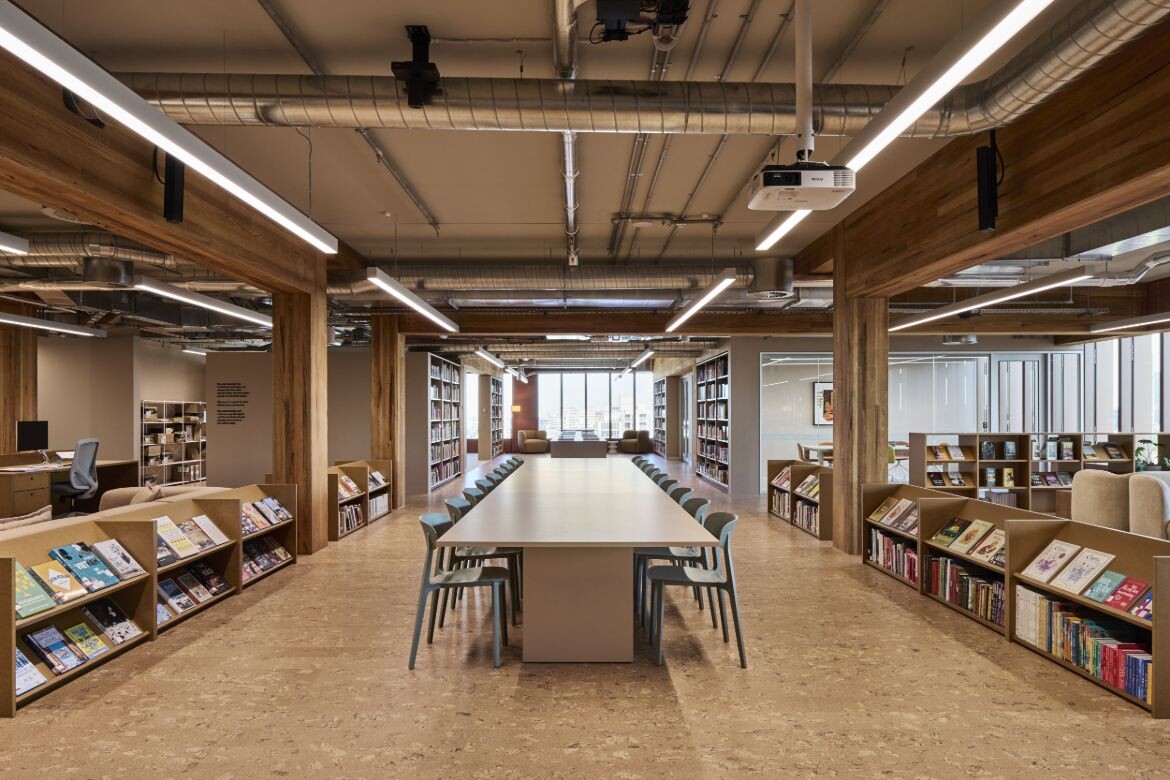 The distinctive, ebullient character of Hardie Grant’s contemporary workplace