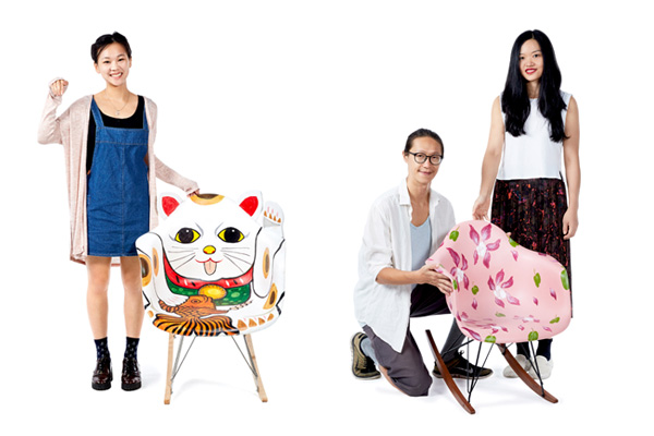 Get An Exclusively Hand-Painted Eames Chair