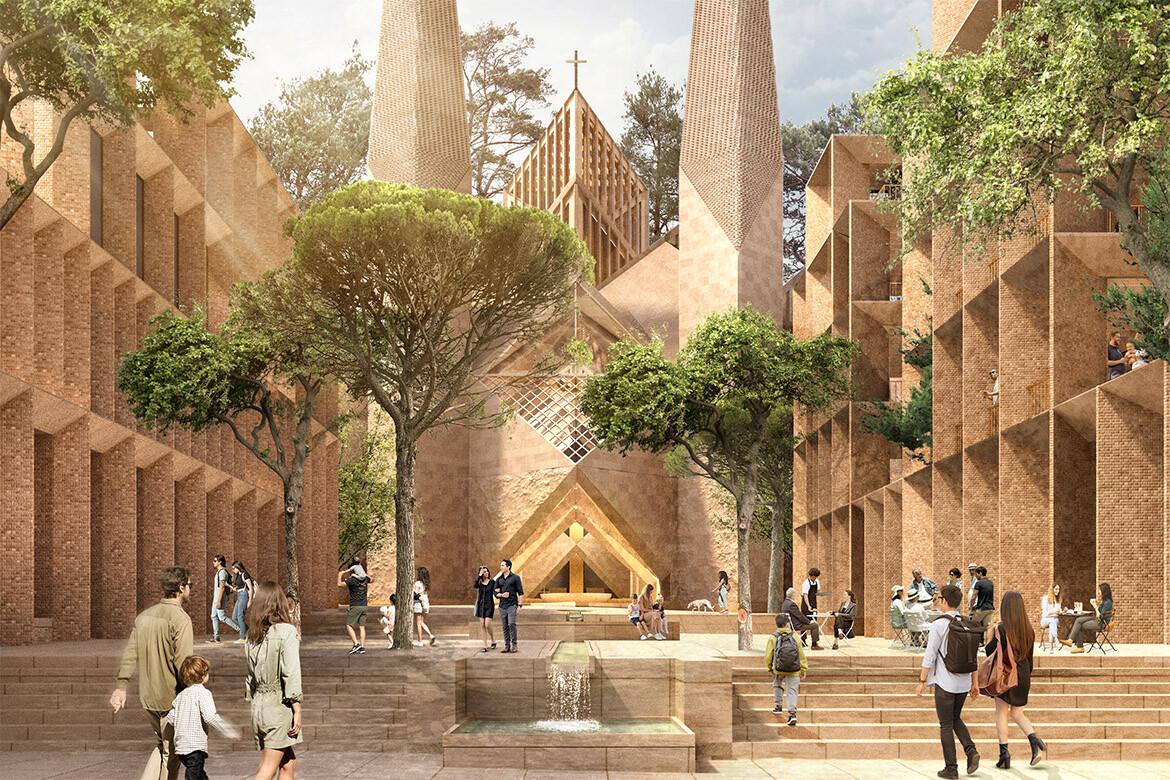 Níall McLaughlin Architects announces new cathedral project during visit to Australia