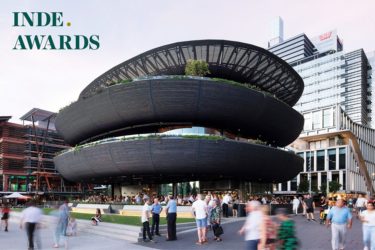 INDE.Awards 2018, The Social Space winner. Barangaroo House by Collins and Turner. Photo by Rory Gardiner.
