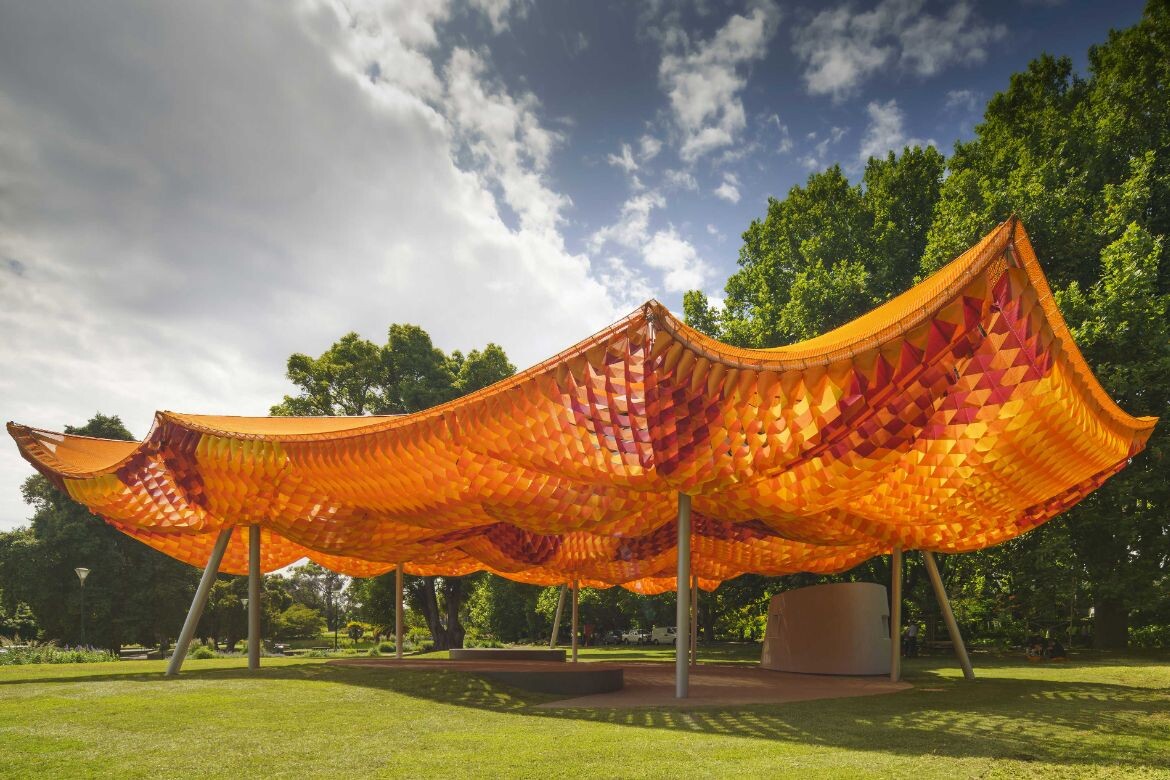 MPavilion 2022 by all(zone), Australia.