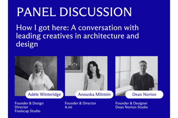 A Royal Oak Floors event that asks revered designers how they got where they are