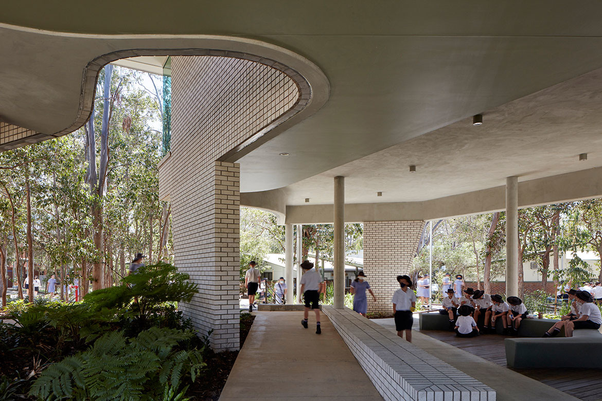 Biophilic design is a prominent feature in these education projects