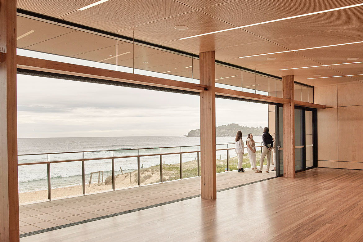 Warren and Mahoney designs Surf Life Saving Club