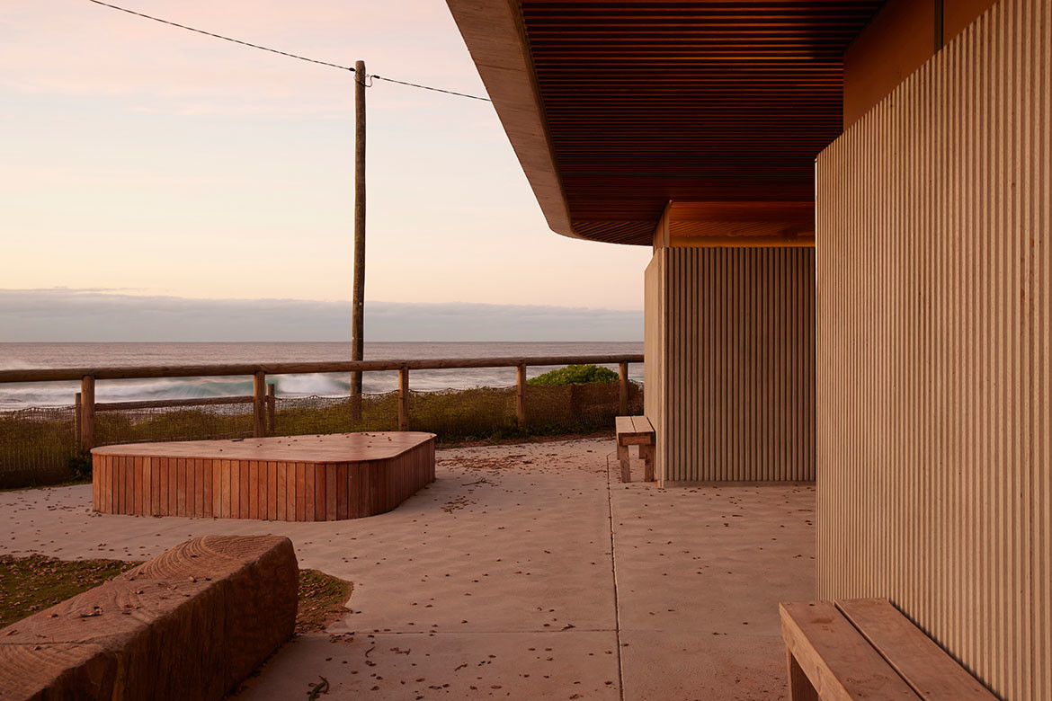 Warren and Mahoney designs Surf Life Saving Club