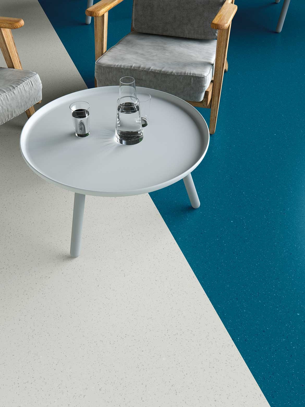 From healthcare to retail, this colourful flooring range has you covered 