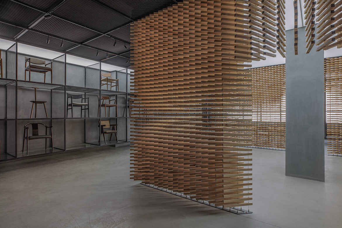 Designed by YI+MU DESIGN OFFICE, the Shenzhen Qizhushe Workshop and Exhibition Hall is outstanding in both form and function.