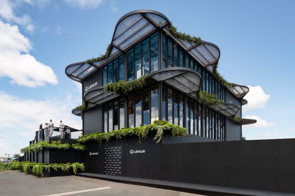 Layered in luxe sustainability: LANDMARK by Lexus
