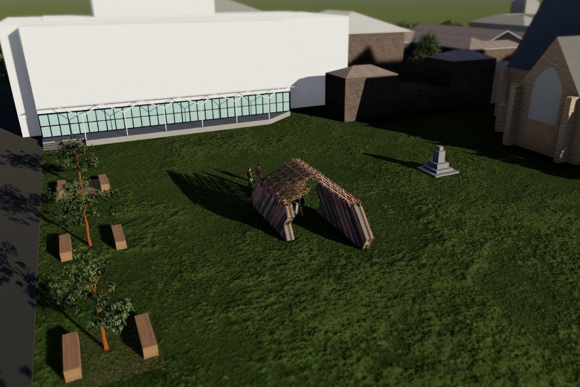 Rethinking the familiar: Casting with living materials at Albury Summer Place