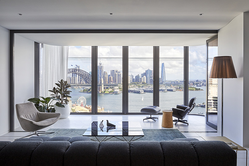 Blue at Lavender Bay is a waterfront development by Aqualand and PTW