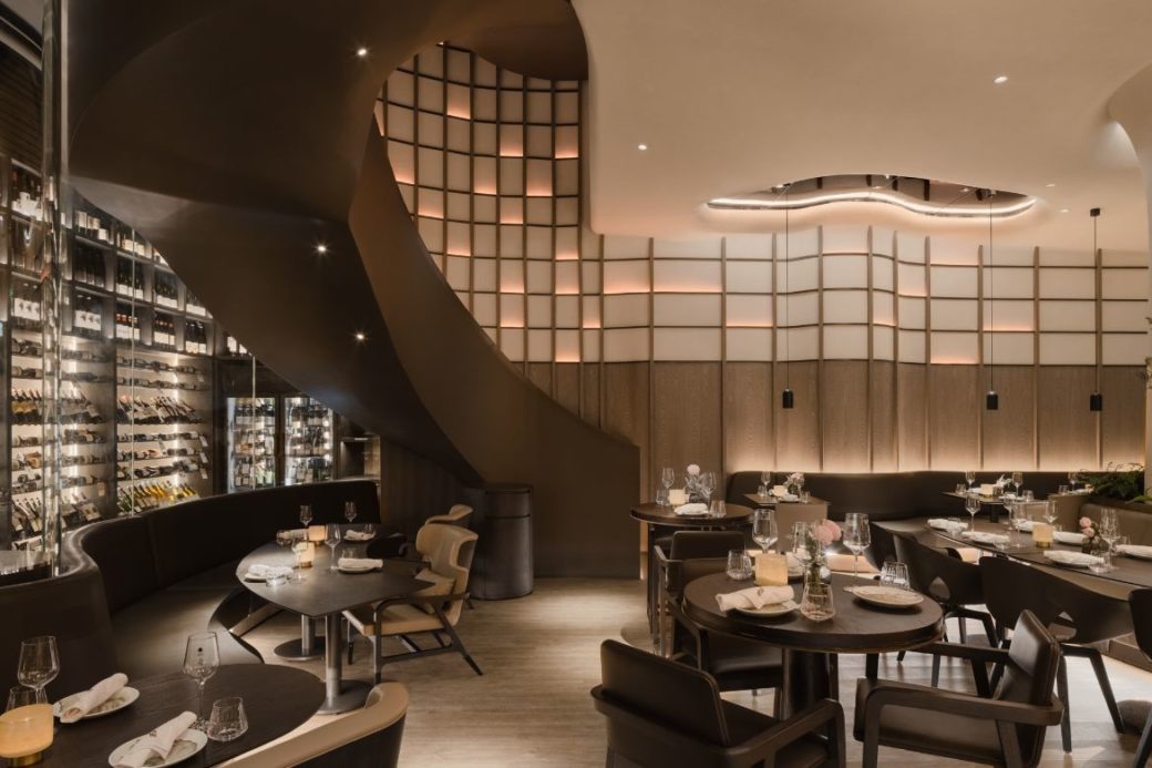 Curated visual reference: Fresh Look at The Design Behind Shanghai S Le Coq Wine Bistro