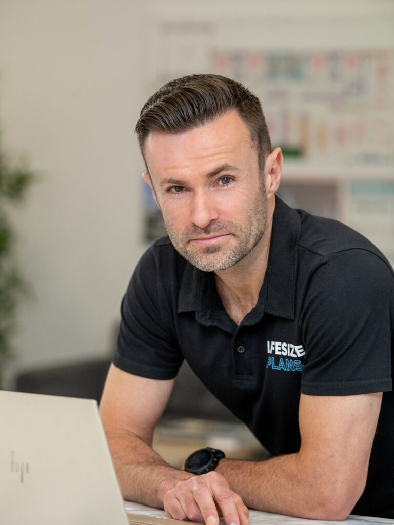 Lifesize Plans Mapping at a scale of IndesignLive