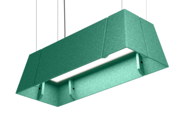 Vapor Echo Rectilinear Acoustic Pendant