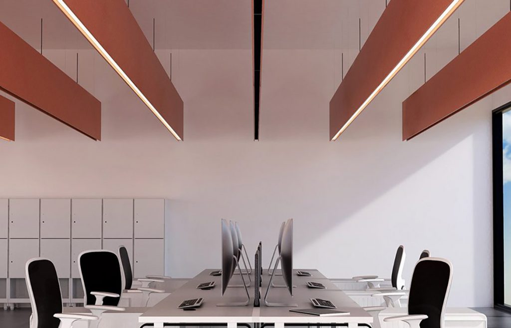 Linea Acoustic Pendant Luxxbox IndesignLive