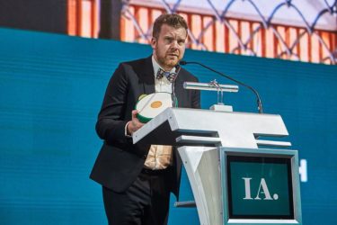 Brad Wray, director of Branch Studio Architects accepted the award on behalf of Breathe Architecture. Branch Studio's office is based in Nightingale 1.