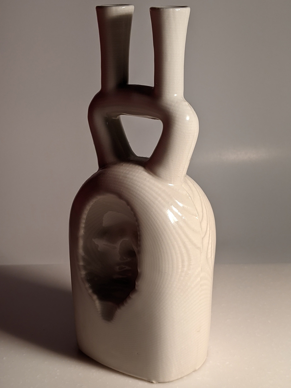 Patrick Price’s vase, made from ceramic, image courtesy of the artist