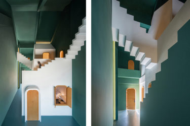 When life imitates art, or M.C. Escher: Studio 10’s Maze Hotel