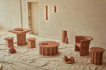 New Volumes Terracotta Furniture and Accessories