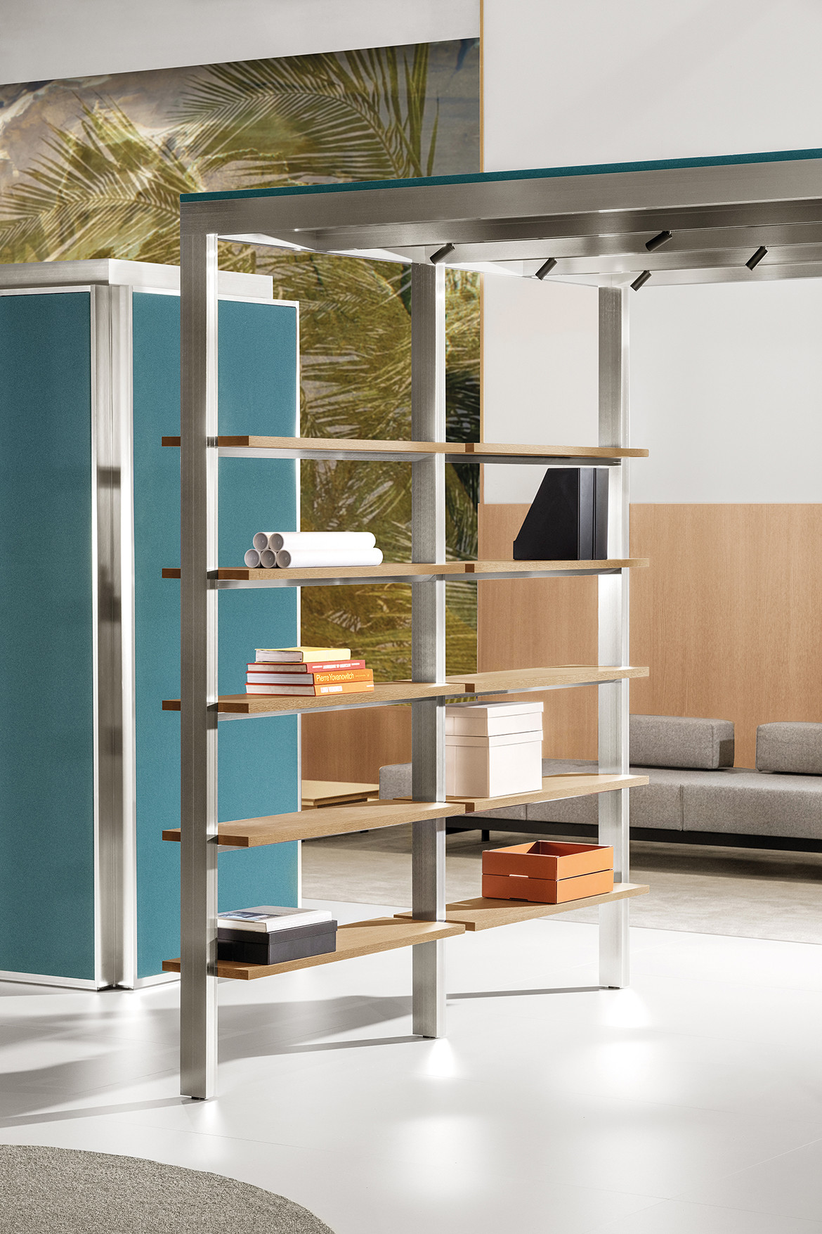 Citterio CCS_VILLAGE workplace fit-out at Orgatec 2022