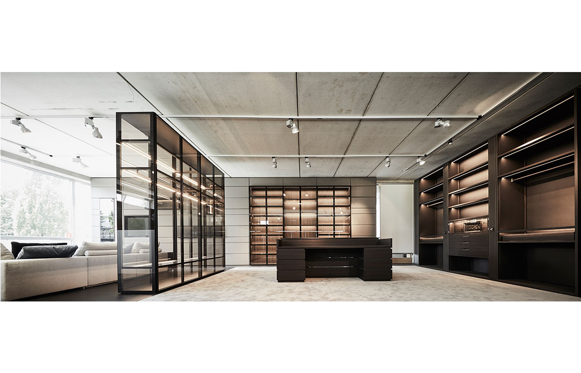 S28 Walk in Wardrobe, display storage solutions Indesignlive