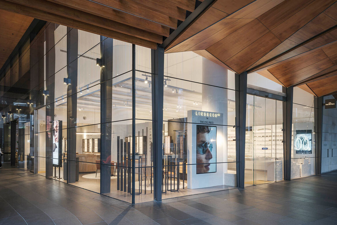 A retail fit-out that grows from the street