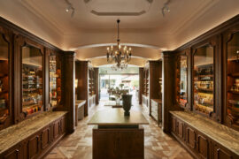 A perfumery with somewhere to sit