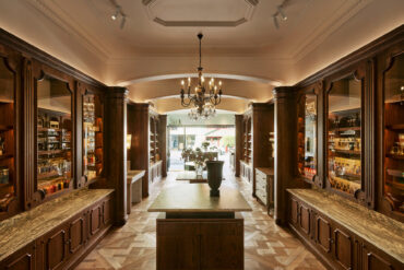 A perfumery with somewhere to sit