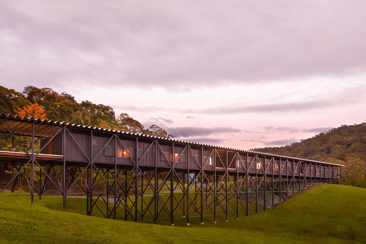 One year in Bundanon: A retrospective on The Bridge and Art Museum by Kerstin Thompson Architects, part one