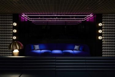 Tribe Hotel Perth bar, interiors designed by Travis Walton.