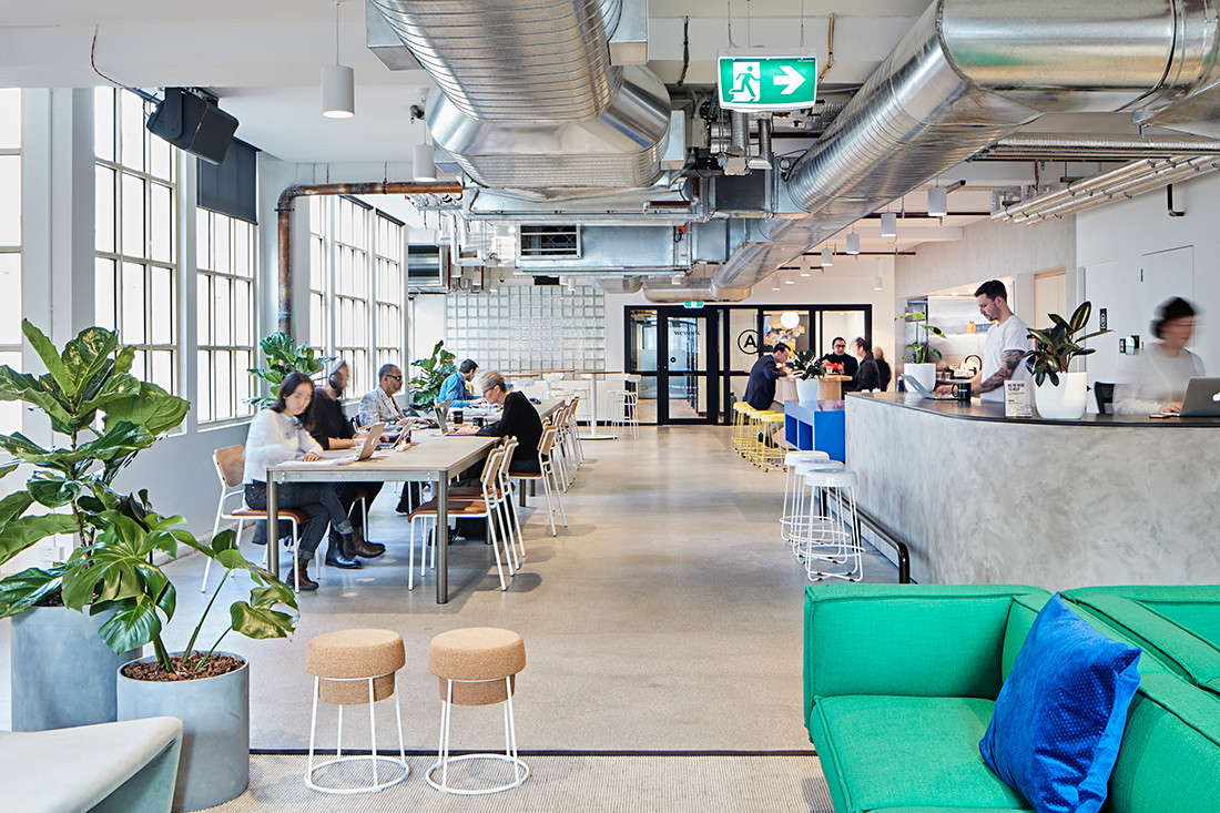 WeWork Melbourne.