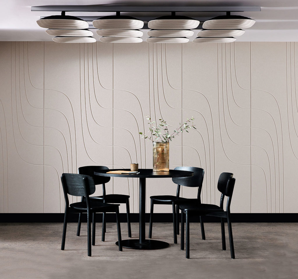 Sculpt a room’s sound with these beautiful acoustic ceiling tiles