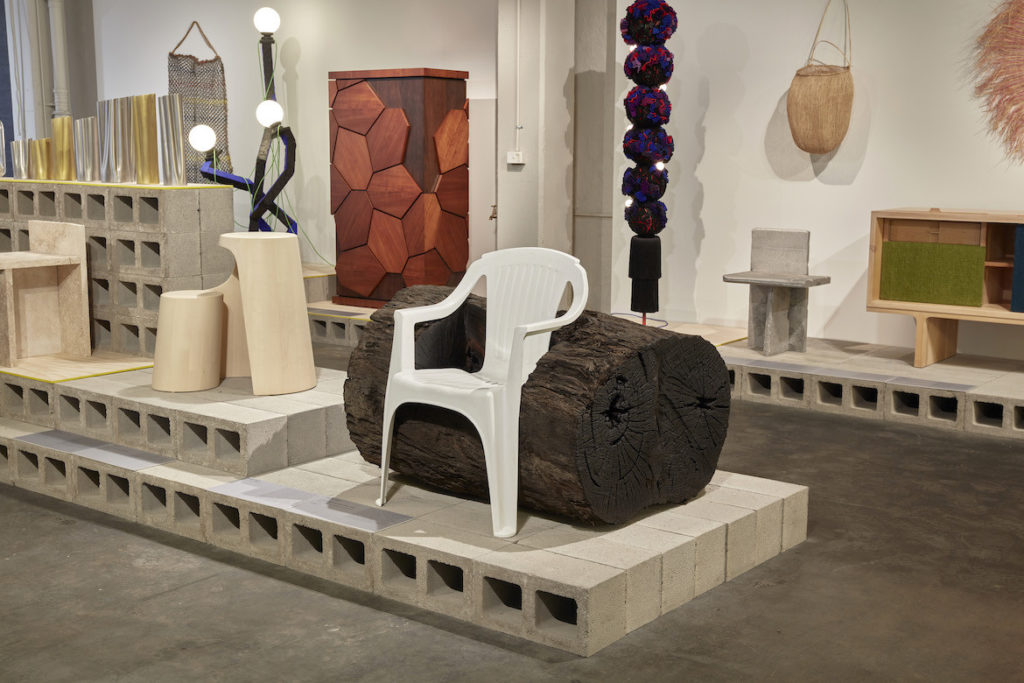 Installation view of design works on display at Melbourne Design Fair from 16 –20 March, presented by NGV in collaboration with Melbourne Art Foundation during Melbourne Design Week 2022from 17-27 March 2022.Photo: Sean Fennessy