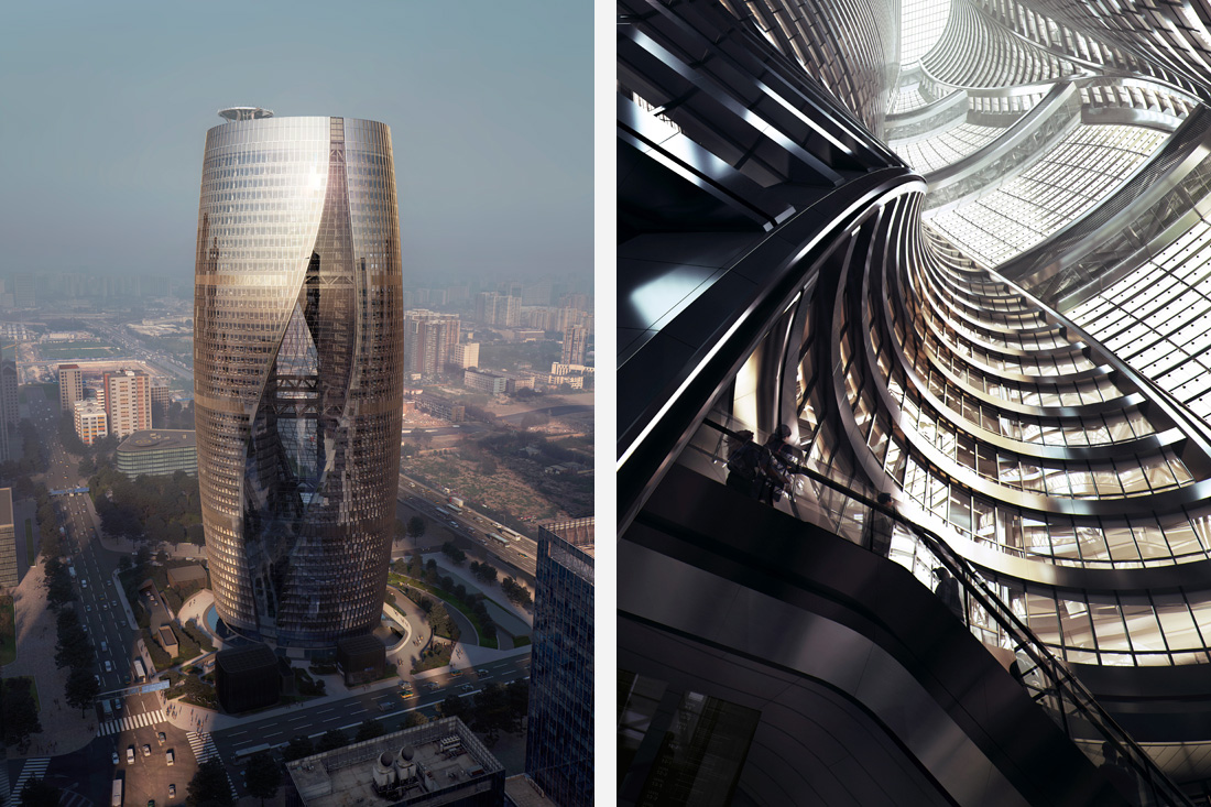 The World’s Tallest Twisting Atrium