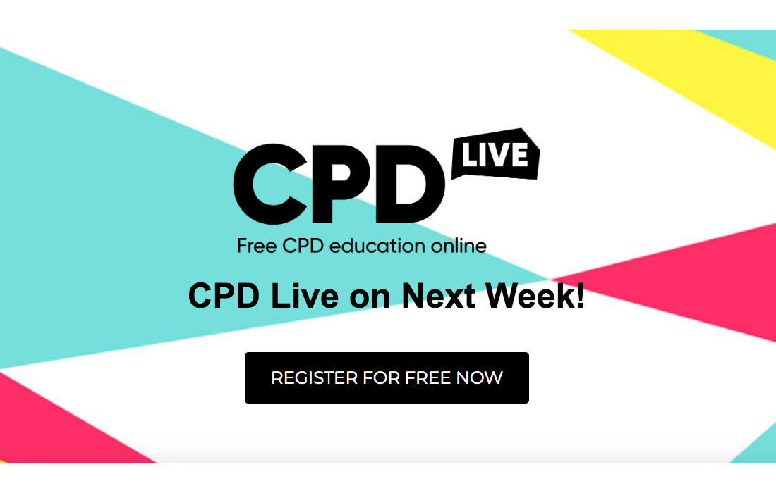 CPD Live is here next week!