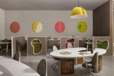 Surround sound of colour and movement