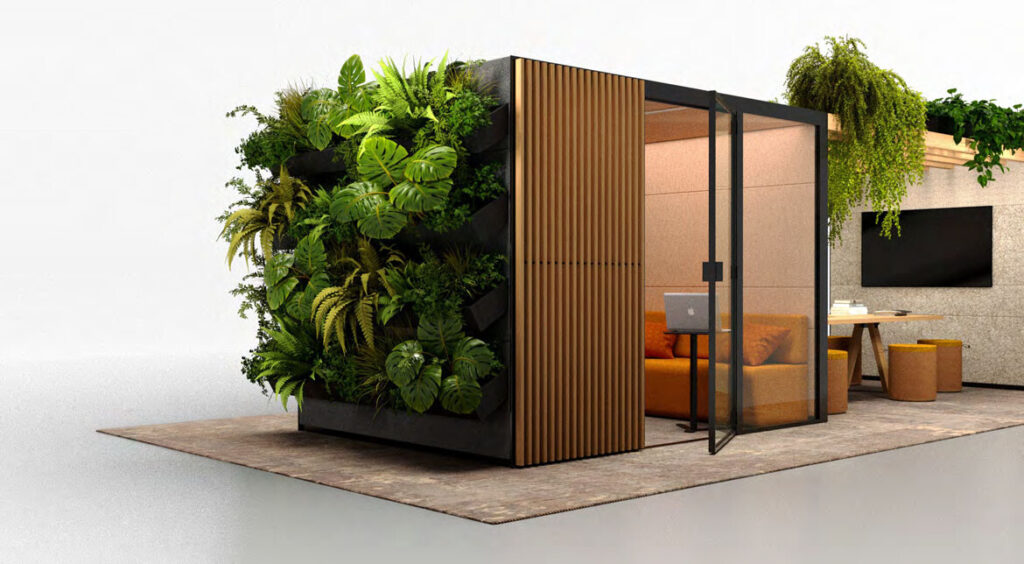 Ecolution Pod The ECO-lution of sustainable modular workspaces