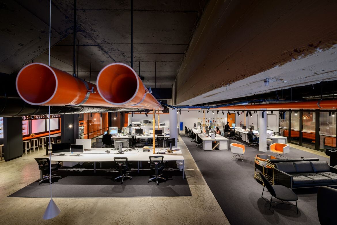 From rags to riches: A colourful, heroic workplace