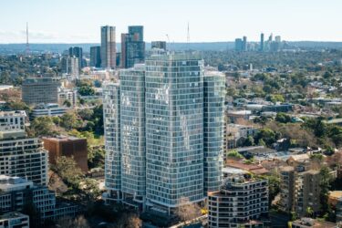 Ribbon-cutting marks official opening of Woods Bagot-designed tower