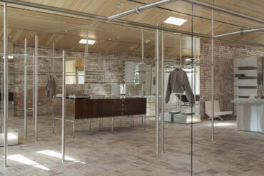 Rag trade warehouse meets mid-century at AP Design House’s Henne store