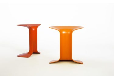 Serif stool by Charles Wilson