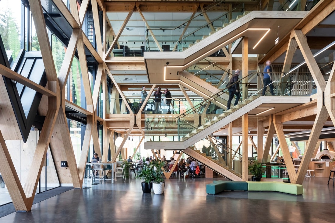 Sustainability, innovation and beauty form The Building