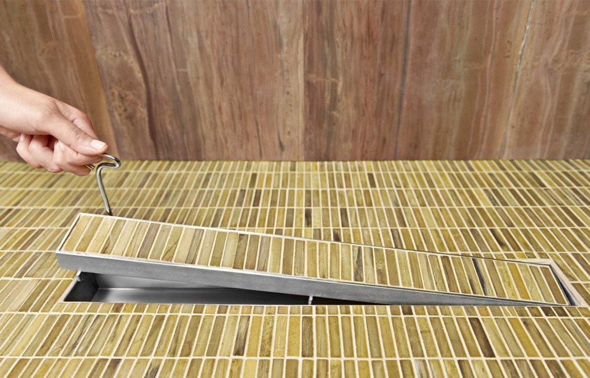 Tile Insert Linear Drainage System Stormtech IndesignLive Collection