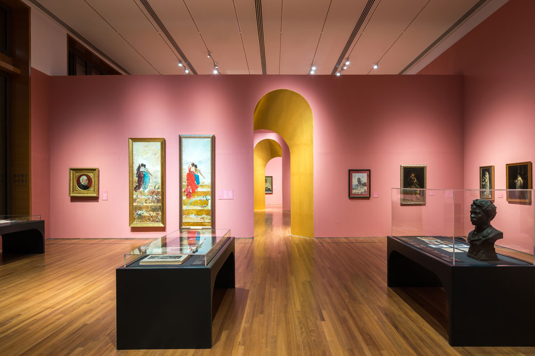 Compositions Of Light And Colour: Farm Designs Exhibitions For The National Gallery Singapore