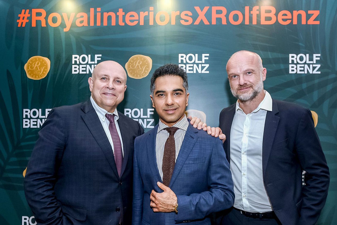 Celebrating The First Anniversary Of Royal Interiors x Rolf Benz